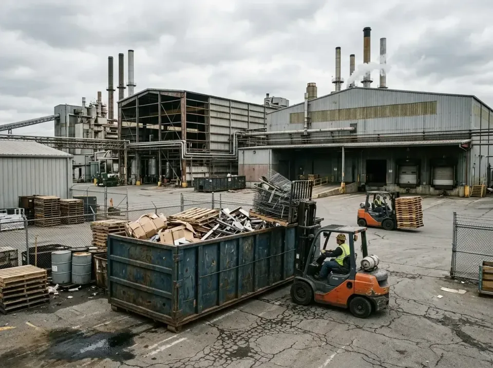 industrial-factory-scrap-conta-003 — frequently asked questions, Cheap Roll-off Dumpster Rentals in Powell, TN